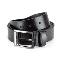 BL109 Mens Black Buckle Jean Belt