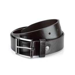 BL110 Mens Brown Buckle Jean Belt