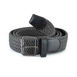 BL122 Mens Dark Grey Stretchy Belt