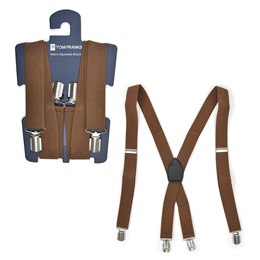 BL129 Mens Brown Braces