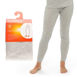 BR154GY Ladies Pointelle Thermal Leggings