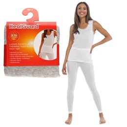 BR157A Ladies Thermal Sleeveless Vest