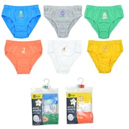 BR202 Boys 3 Pack Briefs in Polybag