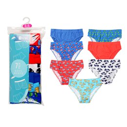 BR288 Boys 7 Pks Transport Briefs