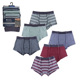 BR473 Mens 3 Pack Hipster Trunks