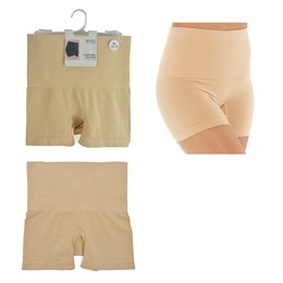 BR729 Ladies Shapewear - Control Shorts (Nude)