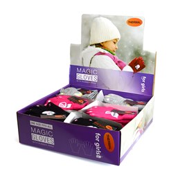 GL098CDU Girls Thermal Magic Gripper Gloves in CDU