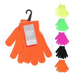 GL102A Kids Neon Magic Gloves