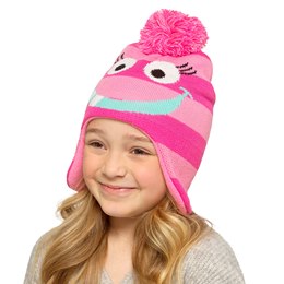 GL1046 Kids Monster Hat with Bobble