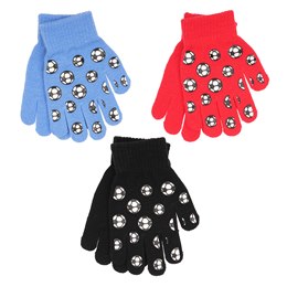 GL1063 Boys Thermal Magic Gloves with Football Print