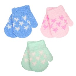 GL1067 Babies Soft Touch Star Mittens