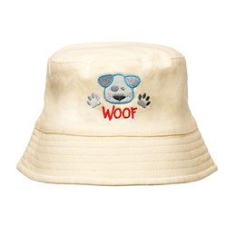 GL1091 Baby Boys Reversible Dog Embroidered Bucket Hat