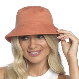 GL1116 Ladies Orange Cotton Bucket Hat