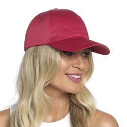 GL1123 Adults Baseball Cap in Rust