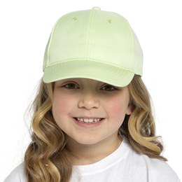 GL1124 Kids Baseball Cap in Lime