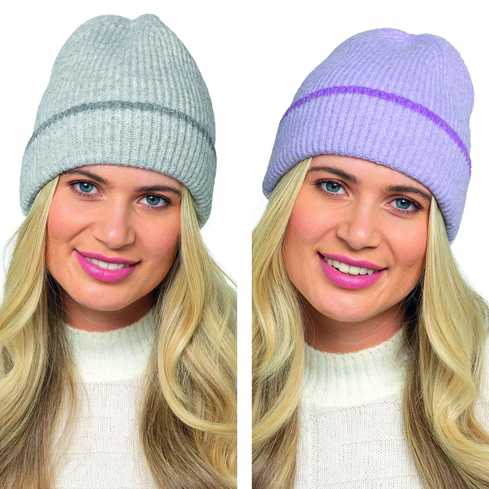 GL1167 Ladies Ribbed Brushed Hat