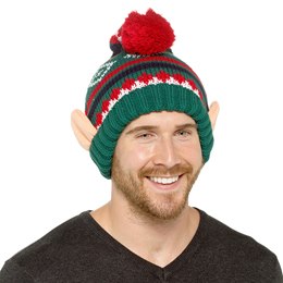 GL1197A Adult Knitted Xmas Hat
