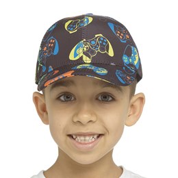 GL1326 Kids Gaming Print Cap (72)