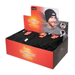 GL133CDU Mens Thinsulate Knitted Glove & Hat in DISPLAY UNIT