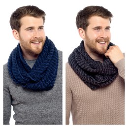 GL618 Mens Knitted Snood