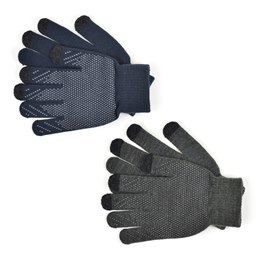 GL632A Mens Marl Touchscreen Gloves with Grip