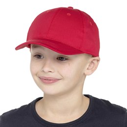 GL652 Kids Baseball Cap Red