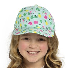 GL661 Kids Flamingo Print  Cap