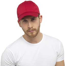 GL791RDA Adults Baseball Cap In Red