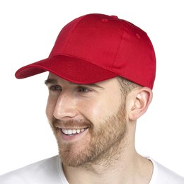 GL791RDA Adults Baseball Cap in Red