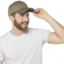 GL547 Adults Baseball Cap In Dark Grey