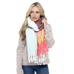 GL863 Ladies Checked Scarf