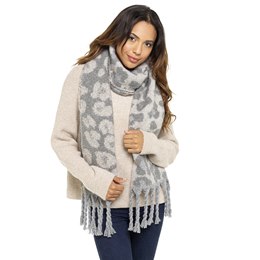 GL868 Ladies Animal Print Scarf