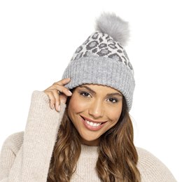 GL893 Ladies Animal Print Hat