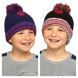 GL947 Boys Bobble Hat with Motif