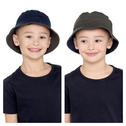 GL957 Boys Reversible Bucket Hat
