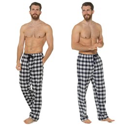 HT242 Men's Foxbury Twin Pack Checked Bottoms - (36pcs)