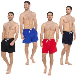 HT359 Men's Contrast Thread Detail Swimshort