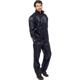 JK507 Adults Waterproof Jacket  Navy