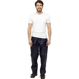 JK519 ADULTS WATERPROOF TROUSERS - NAVY