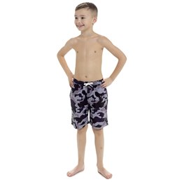 LN194A Boys Camo Swim Shorts