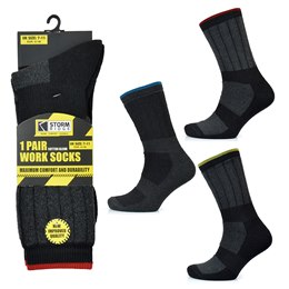 SK086A Mens 1pr Work Socks