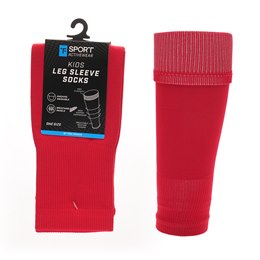 SK1296 Kids Red Football Sleeve