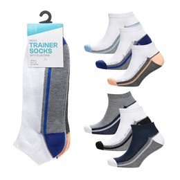 SK145A Mens 3 Pack Trainer Socks