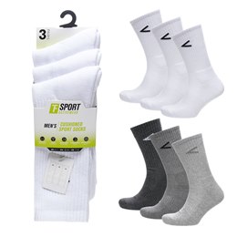 SK1553 Mens 3pk Sport Socks  - (72)