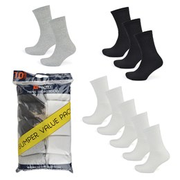 SK693 Mens 10 Pack Sport Socks