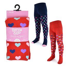 SK838 Girls Design Tights